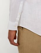 HUGO Cămașă Kason | Slim Fit | cu adaos de in