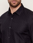 HUGO Cămașă Kenno | Slim Fit | cu adaos de in