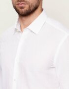 HUGO Cămașă Kenno | Slim Fit | cu adaos de in