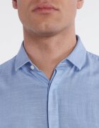 HUGO Cămașă Ketran | Slim Fit | cu adaos de in