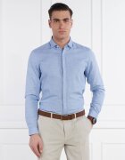 HUGO Cămașă Ketran | Slim Fit | cu adaos de in