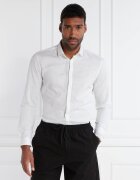HUGO Cămașă Ketran | Slim Fit | cu adaos de in