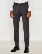 HUGO De lână pantaloni HestenM204X | Extra slim fit