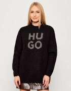 HUGO De lână pulover Sloguis | Oversize fit