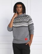 HUGO de lână pulover steenor | relaxed fit