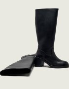HUGO De piele cizme cu toc Nalie_Boot_shlt