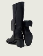 HUGO De piele cizme cu toc Nalie_Boot_shlt