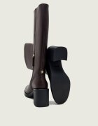 HUGO De piele cizme cu toc Nalie_Boot_shlt