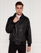 HUGO De piele geacă bomber Larston | Regular Fit