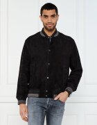HUGO De piele geacă bomber Ledam | Loose fit