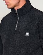 HUGO Din fleece hanorac Derylong | Relaxed fit
