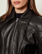 HUGO Geacă de piele bomber Limaos | regular fit
