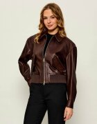 HUGO Geacă de piele Laceila | Cropped Fit
