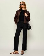 HUGO Geacă de piele Laceila | Cropped Fit