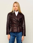 HUGO Geacă de piele Laurila | Oversize fit