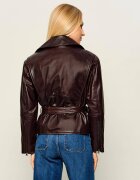 HUGO Geacă de piele Laurila | Oversize fit