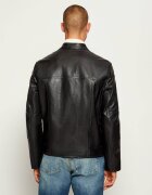HUGO Geacă de piele Lokis-3 | Slim Fit