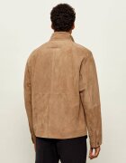 HUGO Geacă Loridge | regular fit | piele întoarsă