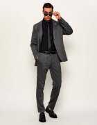 HUGO Pantaloni chino Hesten263X-H | Extra slim fit cu adaos de lână