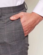 HUGO Pantaloni Hesten253X | Extra slim fit cu adaos de lână
