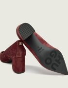 HUGO Pantofi Devany_ChPUmp_SD | piele întoarsă