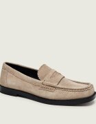 HUGO Pantofi loafer Liora | piele întoarsă