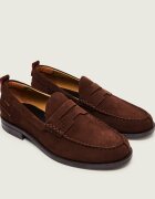 HUGO Pantofi loafer Varian_loaf_sdzz | piele întoarsă