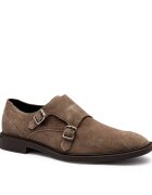 HUGO Pantofi monk Gryff | piele întoarsă