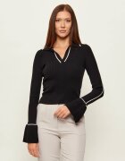 HUGO Pulover Samur | Slim Fit