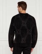 HUGO Pulover Shain | Regular Fit cu adaos de lână
