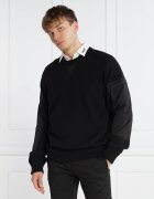 HUGO Pulover Sutil | Relaxed fit cu adaos de lână