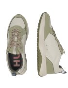 HUGO Sneakers cu adaos de piele
