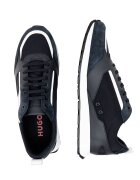 HUGO Sneakers Icelin_Runn_nypu A_N cu adaos de piele