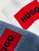 HUGO Șosete 3-pack RIB LABEL