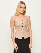 HUGO Top Copale | Slim Fit | cu adaos de in