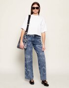 HUGO Tricou Damelody | Cropped Fit