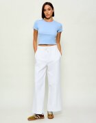 HUGO Tricou Delanor | Cropped Fit