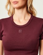 HUGO Tricou Delanor | Cropped Fit
