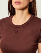 HUGO Tricou Delanor | Cropped Fit