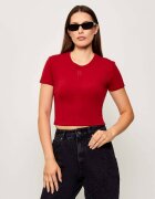 HUGO Tricou Delanor | Cropped Fit