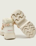 Inuikii Bocanci Biker Puffer cu adaos de piele