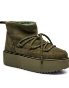 Inuikii Bocanci Classic Low Platform | piele întoarsă