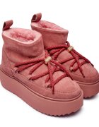 Inuikii Bocanci Classic Low Platform | piele întoarsă