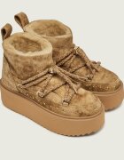 Inuikii Bocanci Croco Platform | piele întoarsă