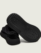 Inuikii Bocanci CURLY MICRO | shearling cu adaos de piele
