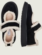 Inuikii Căptușite balerini Mary Jane | piele întoarsă | shearling