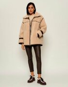 Inuikii Căptușite pantofi Mocabee Curly | shearling | piele întoarsă (zamsz) | cu adaos de lână