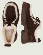 Inuikii Căptușite pantofi Mocabee Curly | shearling | piele întoarsă (zamsz) | cu adaos de lână