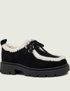 Inuikii Căptușite pantofi Mocabee Curly | shearling | piele întoarsă (zamsz) | cu adaos de lână