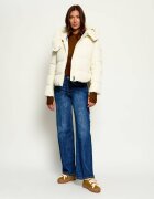 Inuikii Căptușite sneakers Low Velcro Buckle | piele întoarsă | shearling